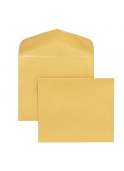 Envelop  Catalog - 10" x 15" - 32 lb - Gummed - 100/Box - Cameo - qua54416